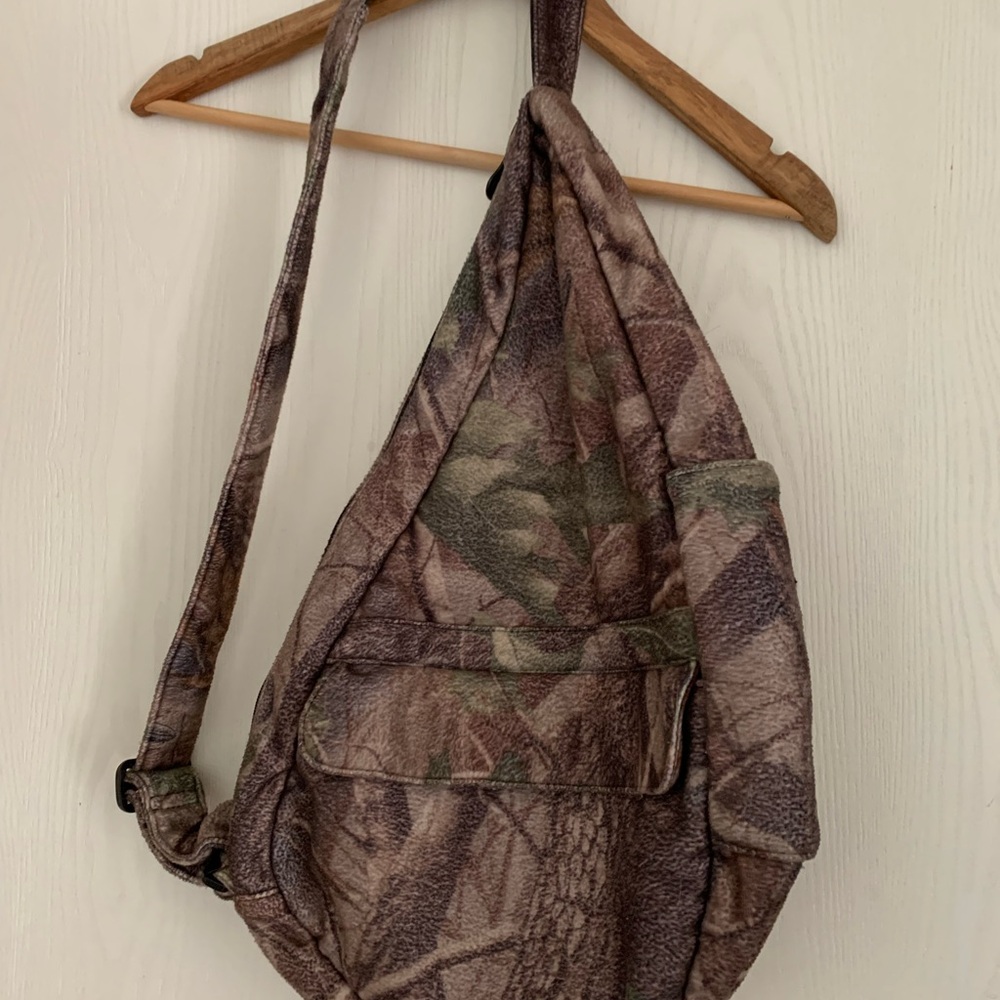 Ameribag Brown Camouflage Shoulder Bag